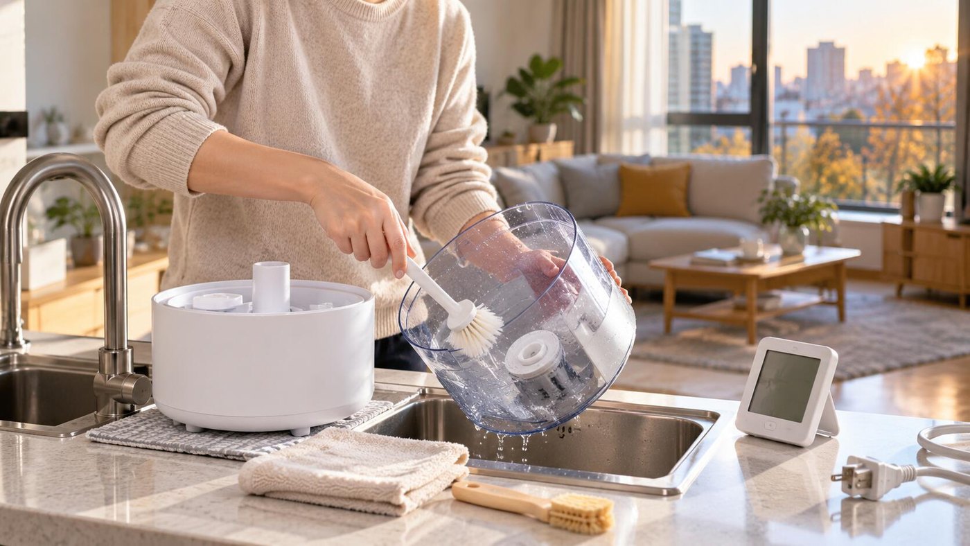 加湿器怎么清洗和正确使用？用水、异味和水垢一次说清